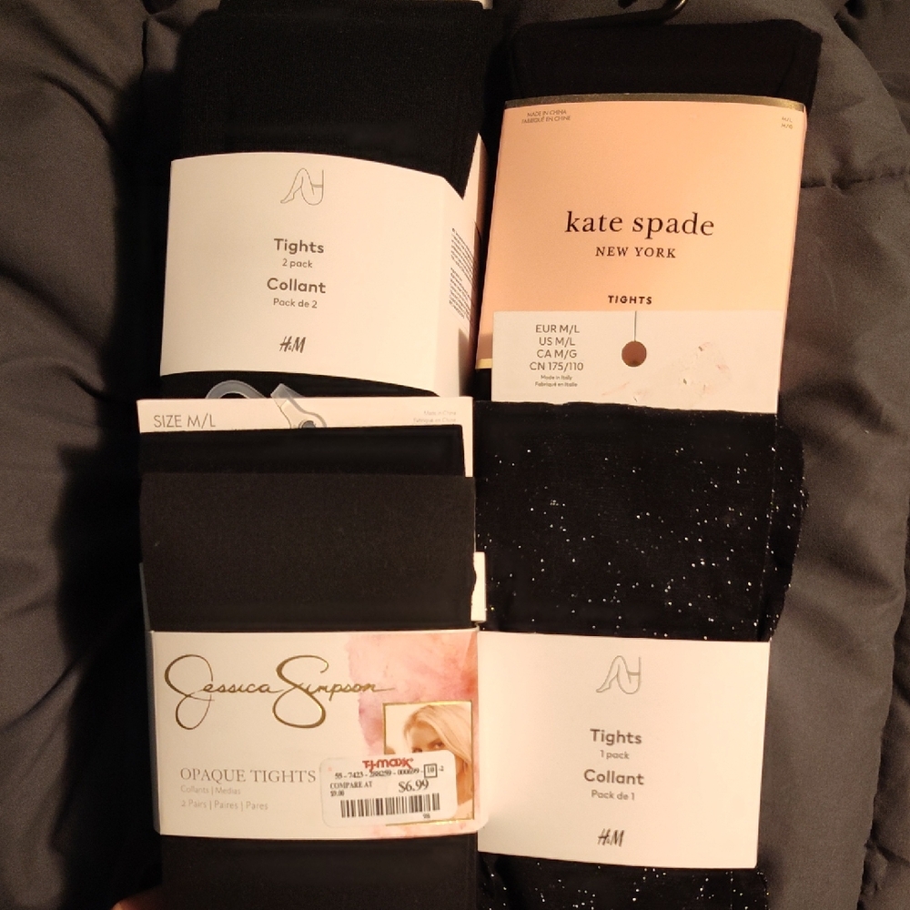 H&M Black Tights for Woman